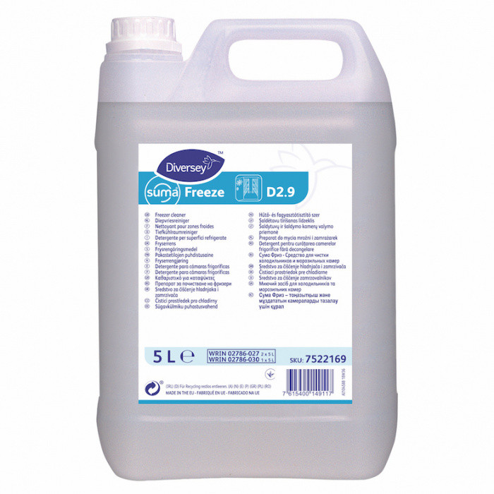 Средство для чистки холодильников и морозильных камер SUMA FREEZE D2.9 5л 2/1
