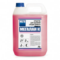 Средство для удаления следов цемента МЕГАЛАН К 5л 1/1