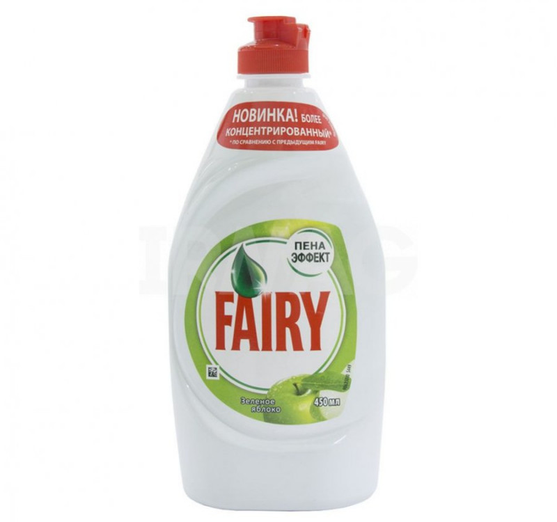 Средство для мытья посуды 450мл FAIRY OXI яблоко