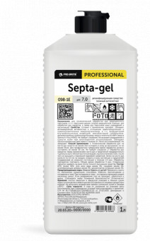 Дезинфицирующее средство (кожный антисептик) Septa-gel, 1л