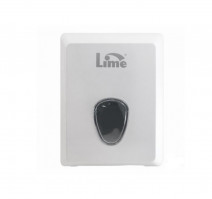 Диспенсер для листовой туалетной бумаги Lime белый (916000)