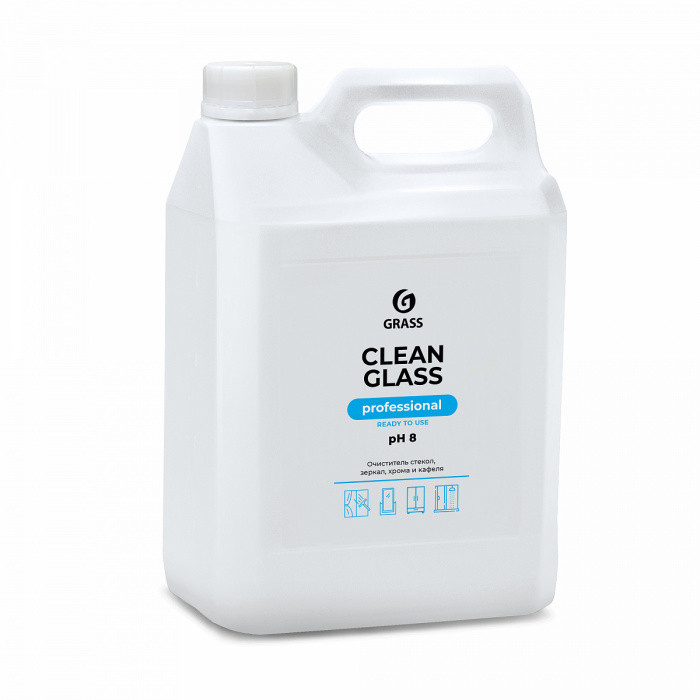 Чистящее средство для очистки стекол и зеркал CLEAN GLASS PROFESSIONAL 5кг