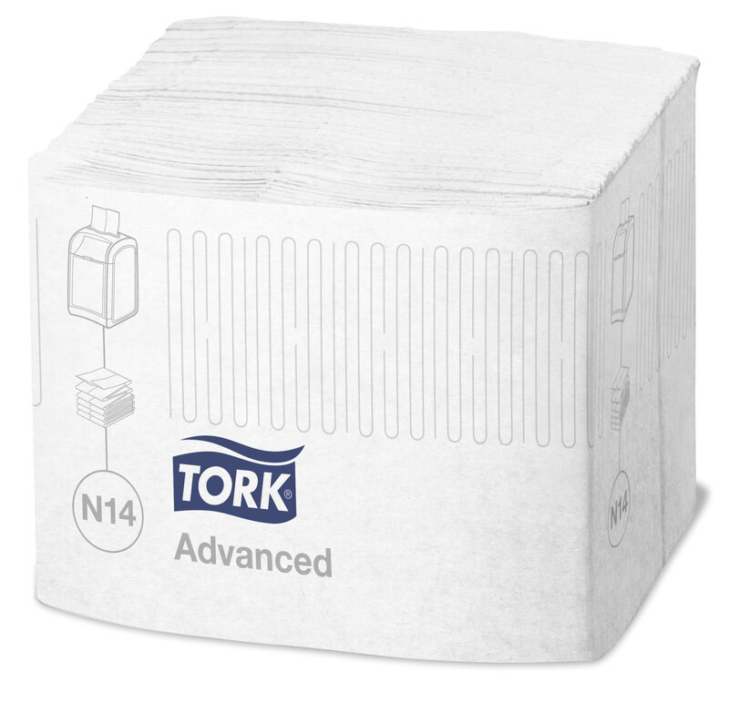 Tork XPN Fit салфетки диспенсерные, белые, 21,3х16,5, 120л (6 пачек)