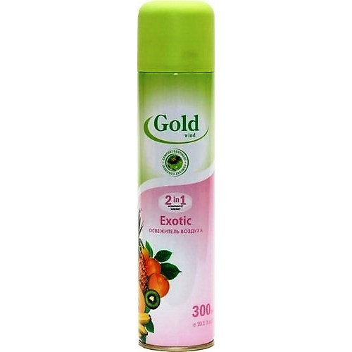 Освежитель воздуха GOLD WIND EXOTIC 300мл 1/12