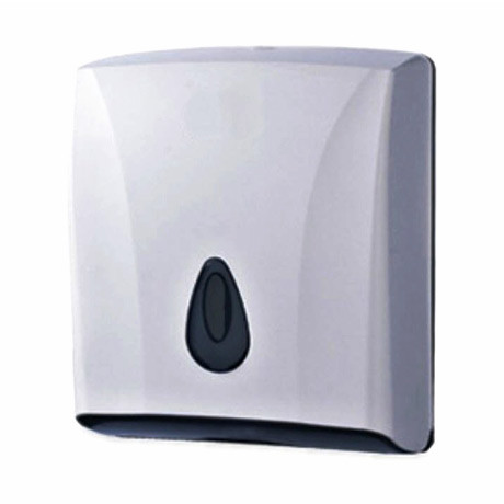 Диспенсер для листовый полотенец V-сл, белый KSITEX TH-8228A 1/1