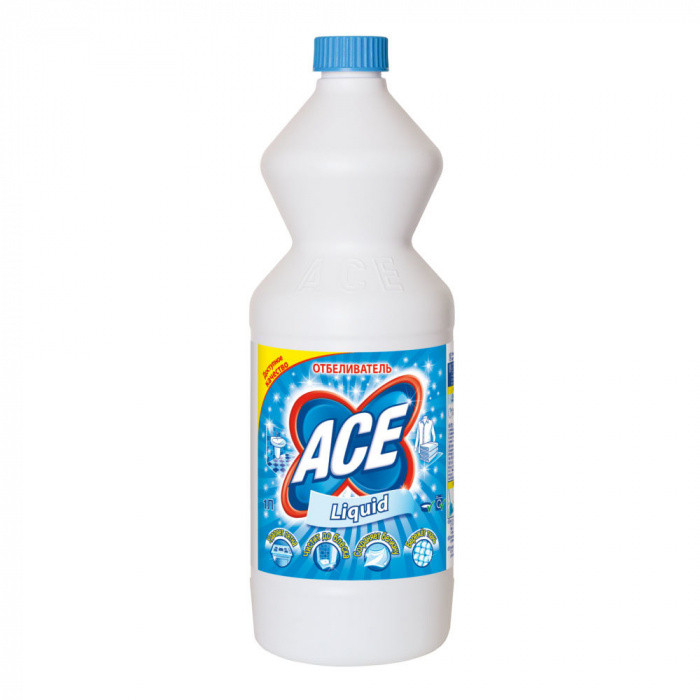 Отбеливатель жидкий ACE LIQUID 1л 1/18