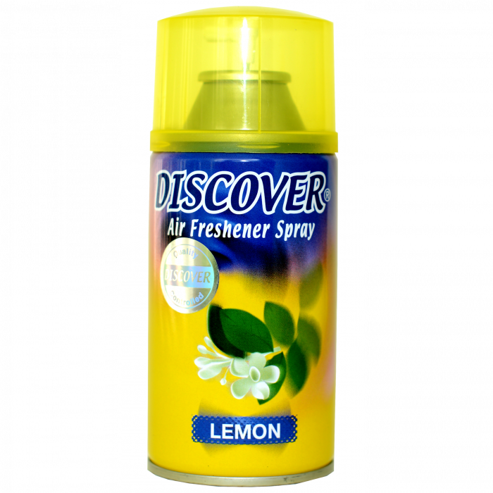 Сменный аэрозоль DISCOVER LEMON 320мл 1/12