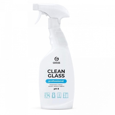 Очиститель для стекол, зеркал CLEAN GLASS PROFESSIONAL 600мл