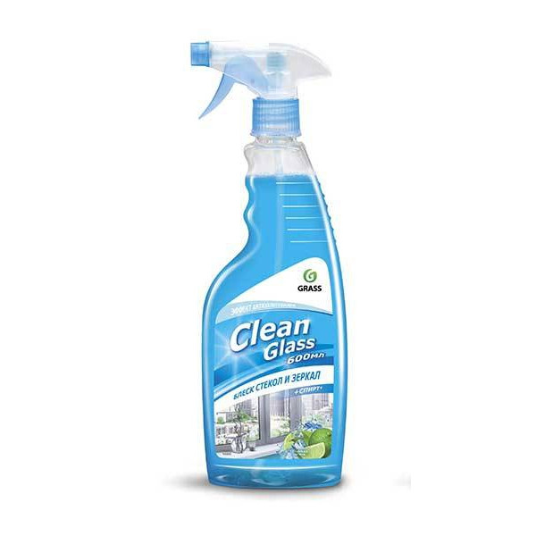 Средство для стекол и зеркал ГОЛУБАЯ ЛАГУНА CLEAN GLASS 600мл с курком