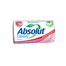 Туалетное мыло антибактериальное ABSOLUT CLASSIC НЕЖНОЕ 90г 1/6/72