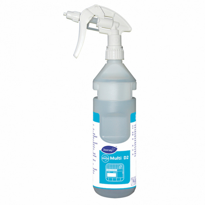 Набор бутылок с рыспылителем для Suma D2 BOTTLE KIT 750мл Suma Multi D2 6/1