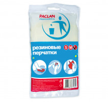 Перчатки резиновые Paclan Professional с ворс.подложкой M