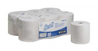 Полотенца в рул. SCOTT ESSENTIAL 1-сл, 350м, 1/6