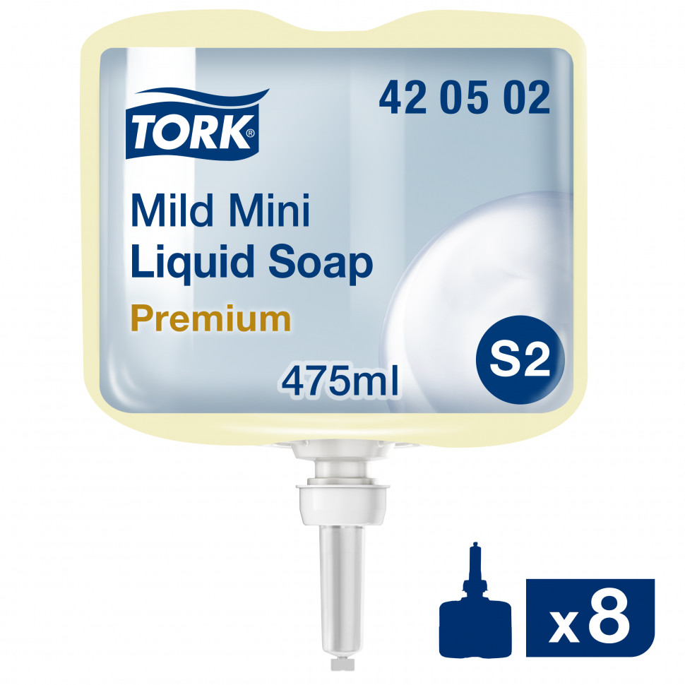 Tork жидкое мыло мягкое, мини
