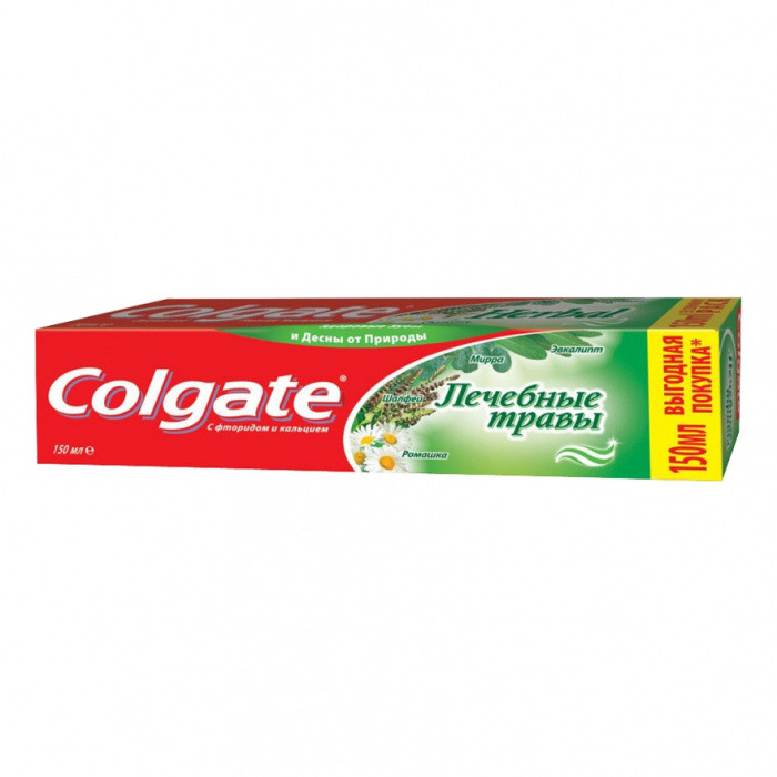 Зубная паста ЛЕЧЕБНЫЕ ТРАВЫ COLGATE 150мл 1/12/48