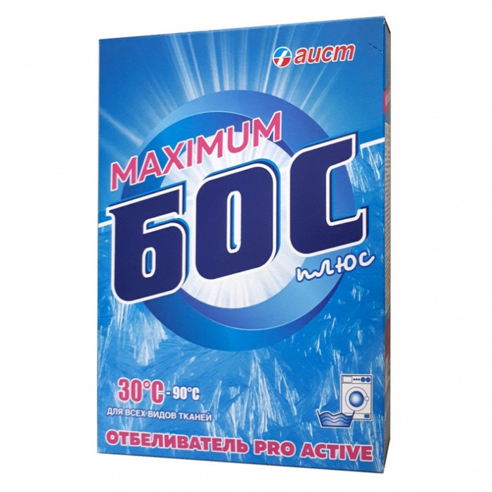 Отбеливатель БОС ПЛЮС MAXIMUM 300г 1/48