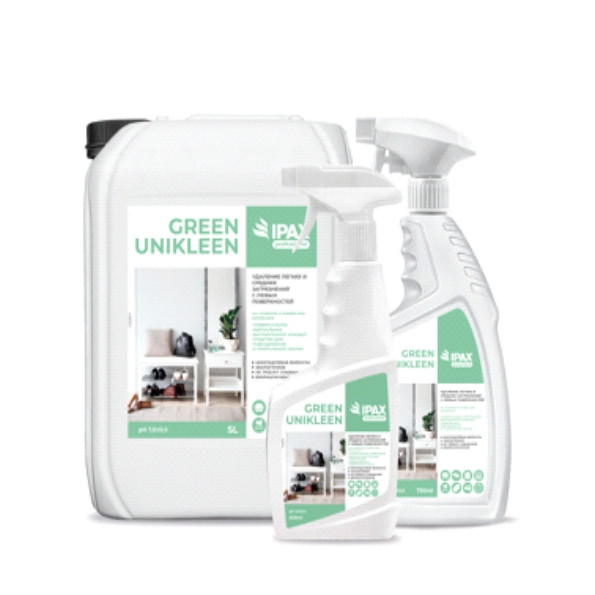 Универсальный нейтральный очиститель IPAX Green Unikleen 5л