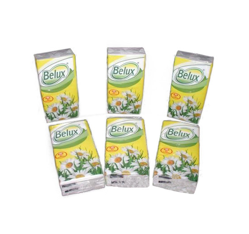 Носовые бум.платочки BELUX 3сл, 10л/упак (10 шт.)