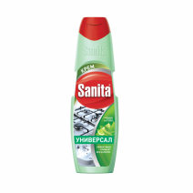 Универсальный чистящий крем ЗЕЛЕНЫЙ ЧАЙ и ЛАЙМ UNIVERSAL SANITA 600г 1/12
