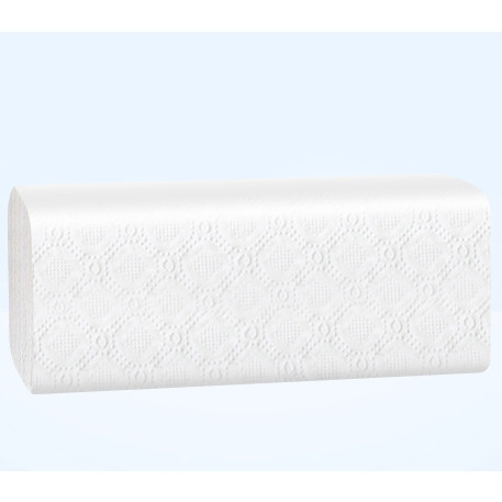 Полотенце бумажное белое PROFESSIONAL BELUX 2сл, 150л, Z-сл, 20*22см 18/1