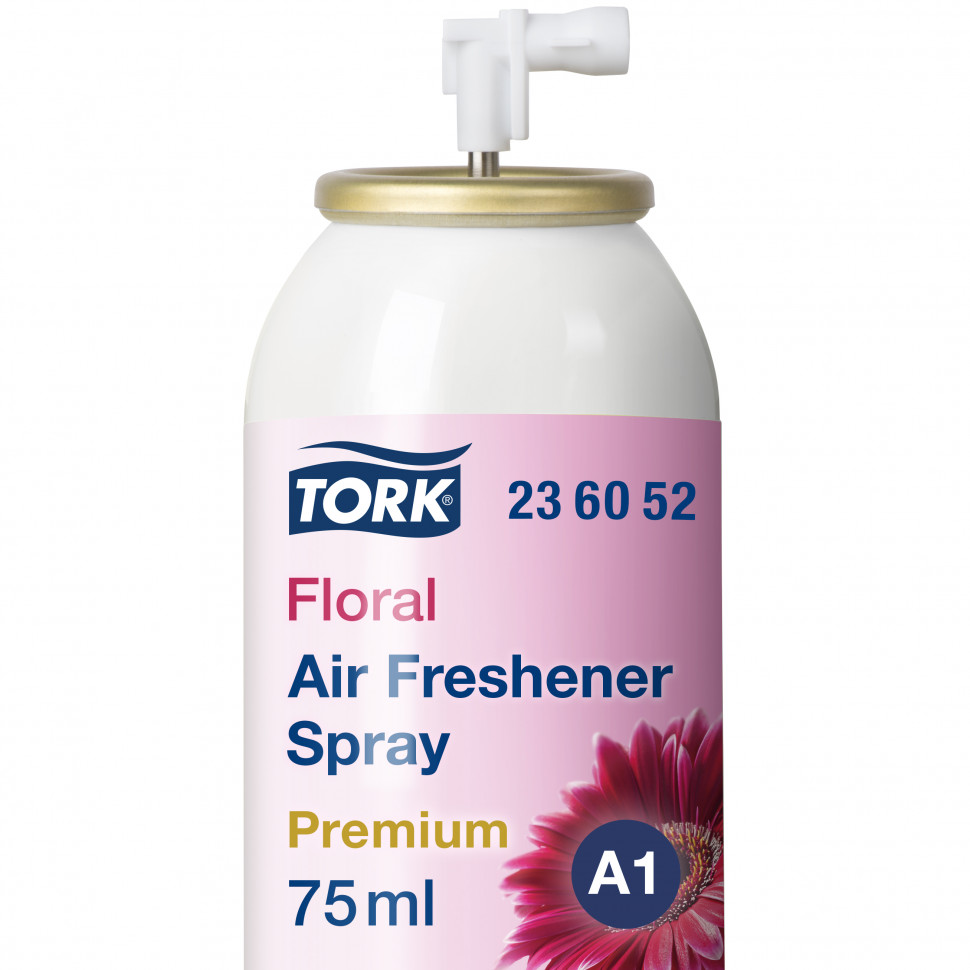 Tork аэрозольный освежитель воздуха цветочный аромат 75 мл