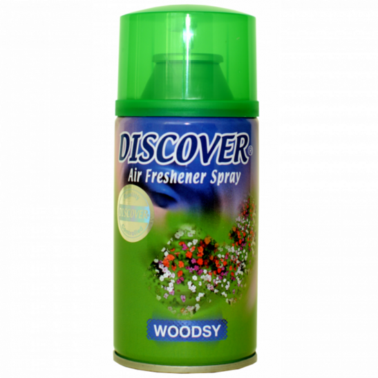 Сменный аэрозоль DISCOVER WOODSY 320мл 1/12