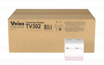 Туалетная бумага в листах V-сложения Veiro Professional Premium, 2 сл, 250 л, белая