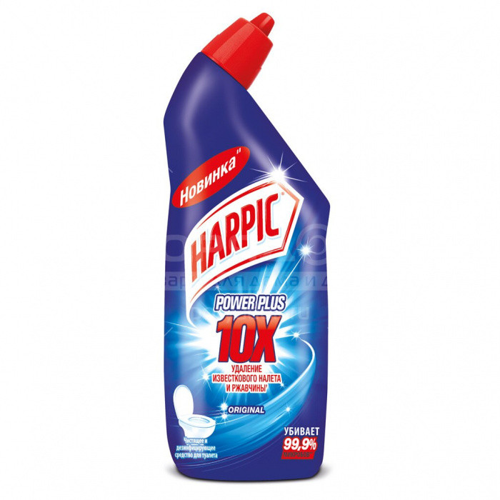 Средство дезинфицирующее Harpic Power Plus Оригинальный, для туалета, 450 мл