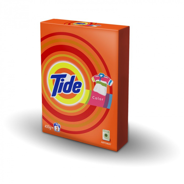 Стиральный порошок автомат КОЛОР TIDE 450гр