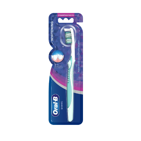 Зубная щетка 3D WHITE ОТБЕЛИВАНИЕ ORAL-B 40 средняя 1