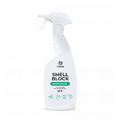 Средство против запаха SMELL BLOCK PROFESSIONAL 600мл курок