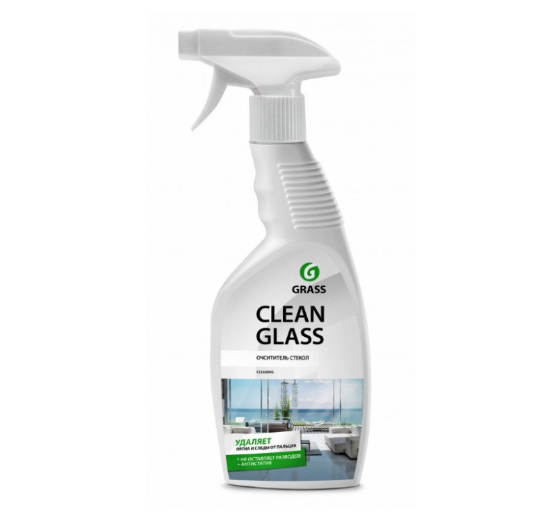 Средство для мытья стеклянных поверхностей 600 мл GraSS Clean Glass триггер (130600)
