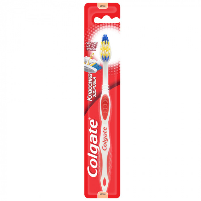 Зубная щетка КЛАССИКА ПЛЮС COLGATE мягкая