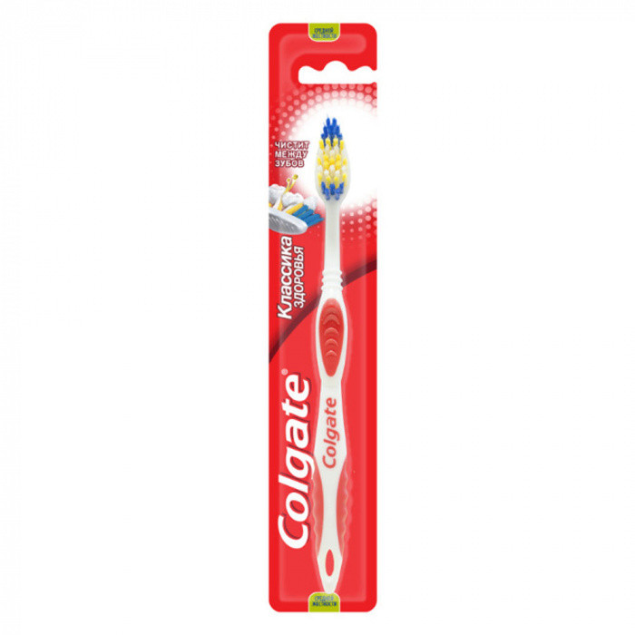 Зубная щетка КЛАССИКА ПЛЮС COLGATE средняя