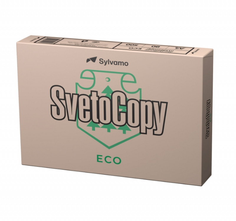 Бумага SVETOCOPY ЕСО А4, 500л, 80г/м2, 60%