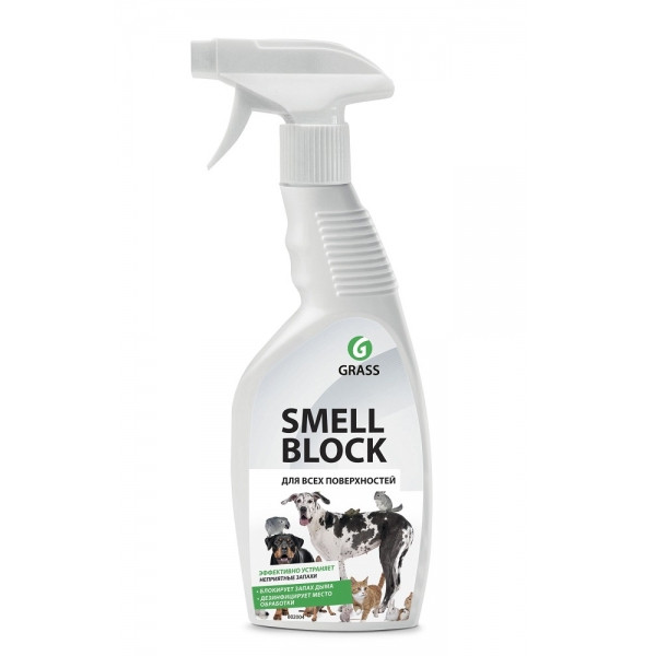 Средство против запаха SMELL BLOCK 600мл курок 1/12