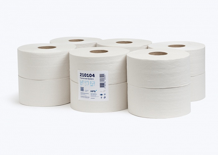 Туалетная бумага, 300 м, Basic (арт. 210104)