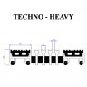 Входное алюминиевое покрытие Techno-Heavy, Techno-Heavy