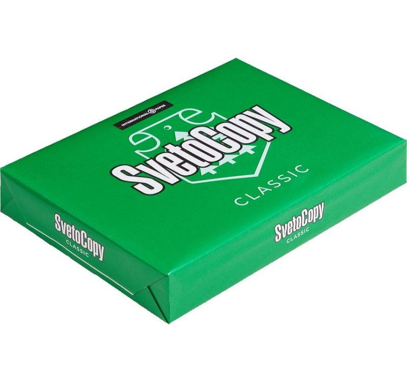 Бумага SVETOCOPY А3, 500л, 80г/м2, 95%