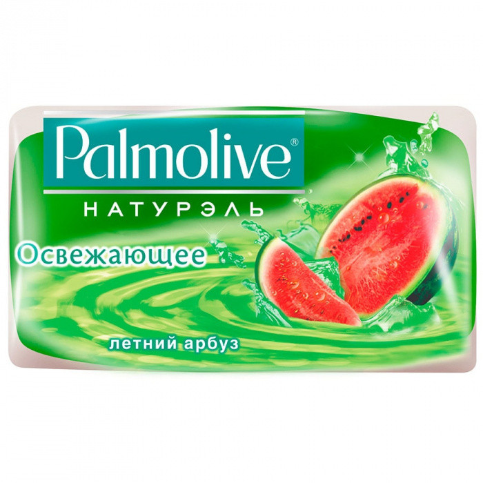 Туалетное мыло PALMOLIVE НАТУРЭЛЬ ОСВЕЖАЮЩЕЕ ЛЕТНИЙ АРБУЗ 90г 1/6/72