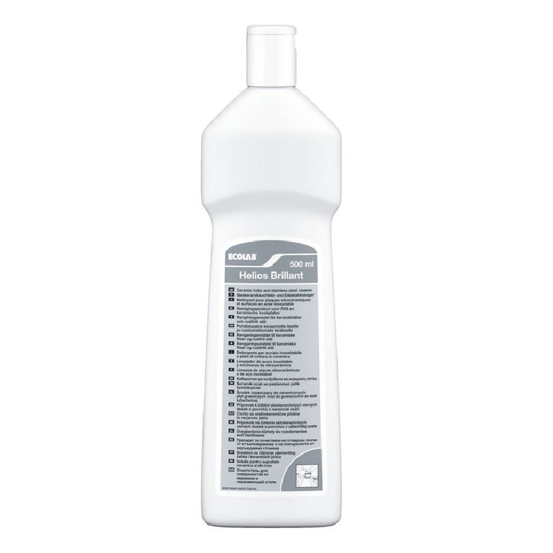 Ecolab Helios Brilliant средство для очистки поверхностей из нержавеющей стали, 0.5 л
