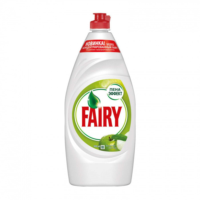 Средство для посуды ЗЕЛЕНОЕ ЯБЛОКО FAIRY 900мл 1/12