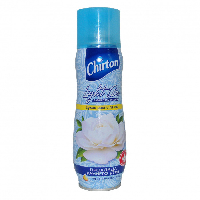Освежитель воздуха ПРОХЛАДА РАННЕГО УТРА CHIRTON LIGHT AIR 300мл 1/12