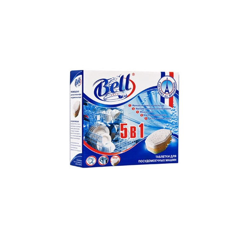 Таблетки для ПММ 10шт/упак AquaBell 5 в 1