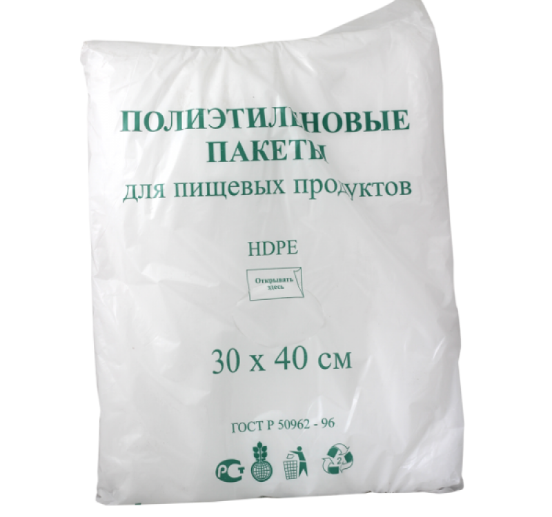 Пакет фасовочный ПНД 30х40 евробокс (р) (1000 шт.)