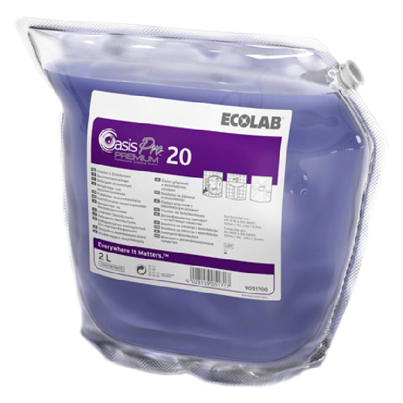 Oasis Pro 20 Premium (Оазис Про 20 премиум) концентрированное дезинфицирующее средство для поверхностей 2 л