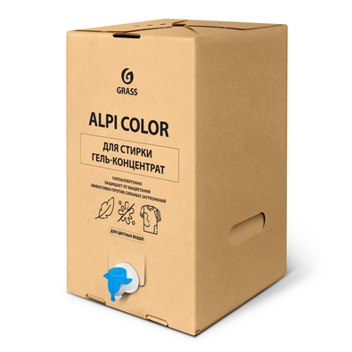 Концентрированное жидкое средство для стирки Alpi color gel bag-in-box 20,8кг