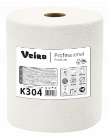 Полотенца бумажные в рулонах Veiro Professional Premium, 2 сл, 150 м, белые
