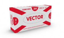 Перчатки ZKS™ виниловые 'Vector' прозрачные размер S