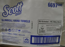 Полотенце бумажное белое KIMBERLY SCOTT® SLIMROLL 1сл, 190м 6/1